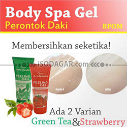 BODY SPA PEELING GEL SYUGA (Perontok Daki)