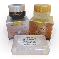 Deoonard Gold & Silver Cream + Sabun