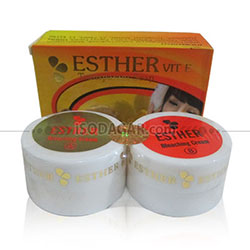 Esther Bleaching Cream A-B + Sabun Esther (Original)