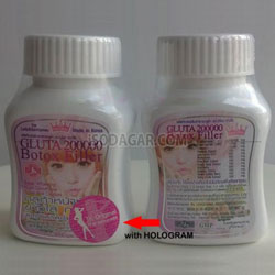 GLUTA 200000 BOTOX FILLER BOTOL (ISI 30)