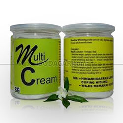 MULTI CREAM SG (Pemutih wajah & tubuh)